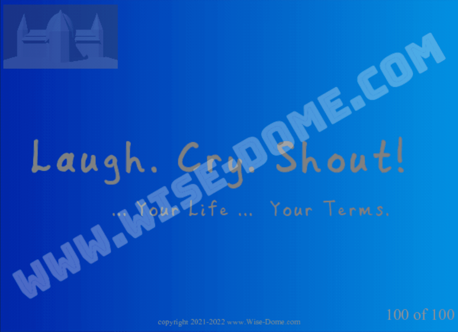 Serenity00003 - Laugh. Cry. Shout.