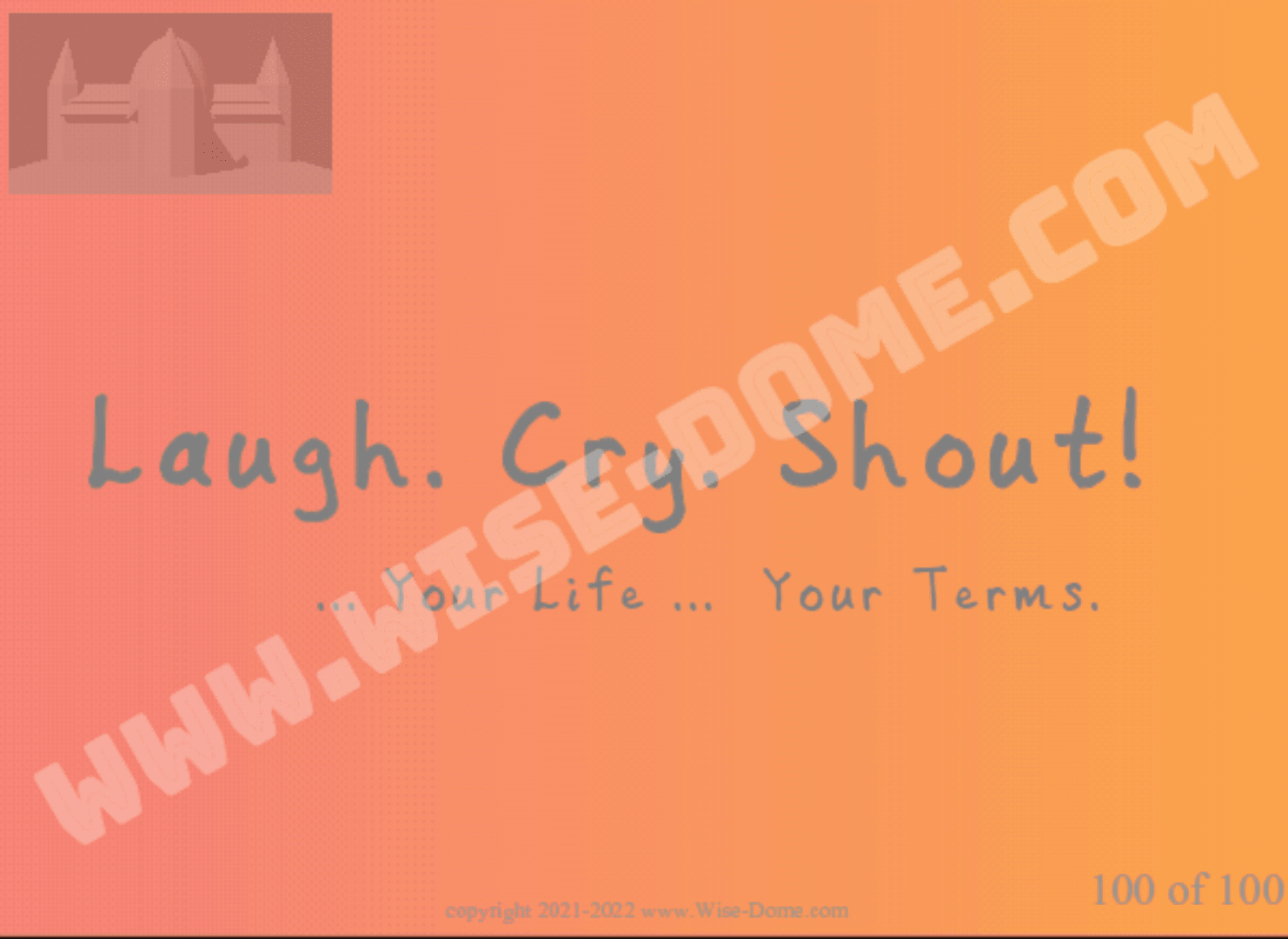 Tropical00003 - Laugh. Cry. Shout.