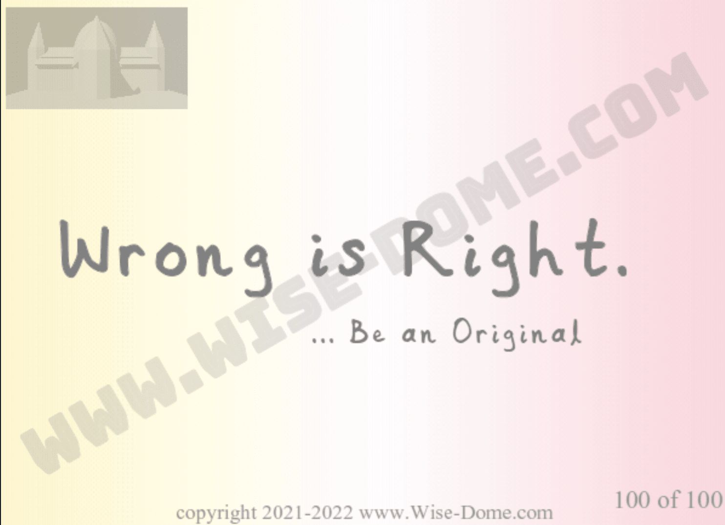 Harmony00004 - Wrong is Right